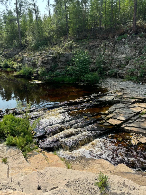 Курулуур-каскадные водопады